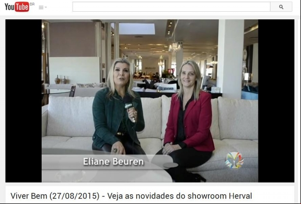 Confira os Lançamentos ShowRoom Herval em entrevista exclusiva no programa Viver Bem